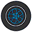 Dual Tone Machined Alloy Wheels - MG Hector Plus 7 seater